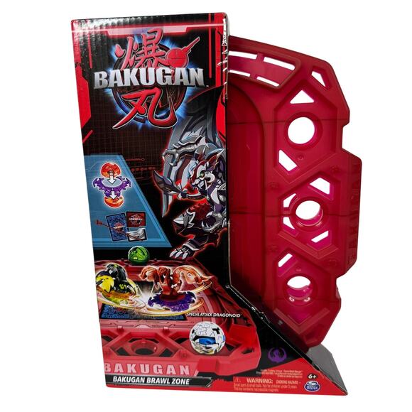 Bakugan Brawl Zone Compact Playset with Special Attack Dragonoid Spinmaster - Picture 1 of 6